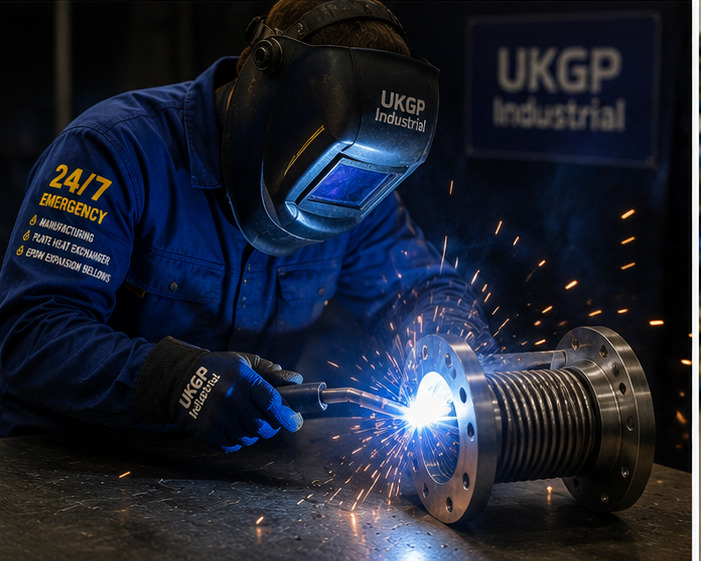 UKGP Industrial — Coded TIG weld
